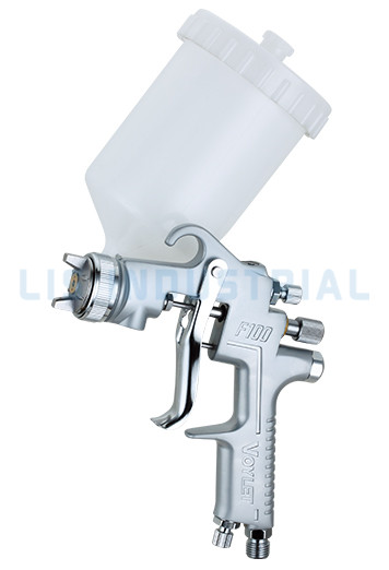 F100G Spray Gun Gravity Feed Airbrush Paint Sprayer