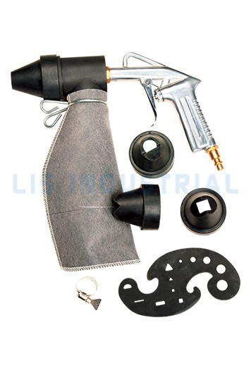 PS10 Sandblasting Gun na May Abrasive Recirculation System