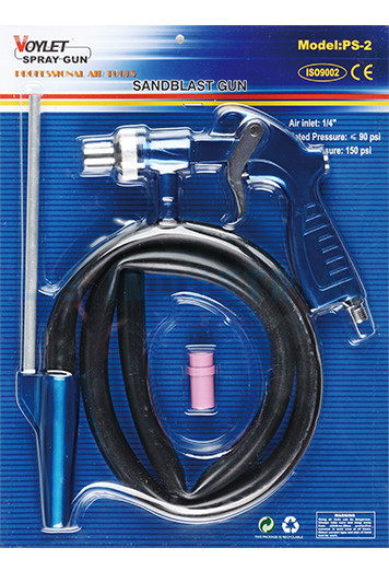 PS3 Sandblaster Feed Blast Gun Air Siphon Sand Blasting Gun